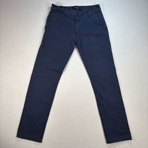 Mavi Jeans Johnny Pants‎ Mens 30 (actually 29x29) Navy Slim Straight Stretch